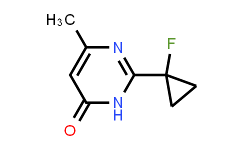 2891599-45-2 | 2-(1-fluorocyclopropyl)-4-methyl-1H-pyrimidin-6-one