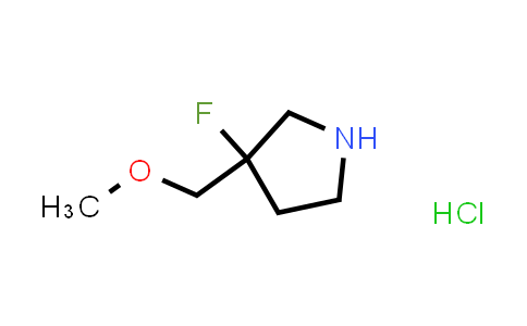 1637399-32-6 | 3-fluoro-3-(methoxymethyl)pyrrolidine hydrochloride