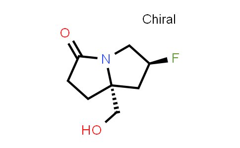 2621938-56-3 | rel-(6S,8R)-6-fluoro-8-(hydroxymethyl)-2,5,6,7-tetrahydro-1H-pyrrolizin-3-one