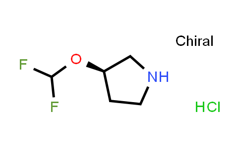 1638744-53-2 | (3R)-3-(difluoromethoxy)pyrrolidine hydrochloride