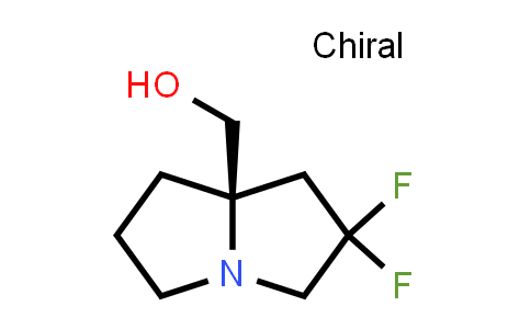 2820537-02-6 | [(8R)-6,6-difluoro-2,3,5,7-tetrahydro-1H-pyrrolizin-8-yl]methanol