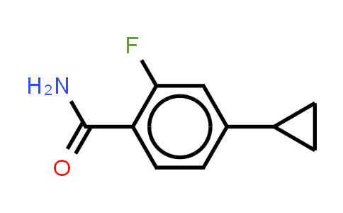 2167471-91-0 | 4-cyclopropyl-2-fluoro-benzamide