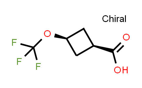 MC860803 | 1773508-16-9 | cis-3-(trifluoromethoxy)cyclobutanecarboxylic acid