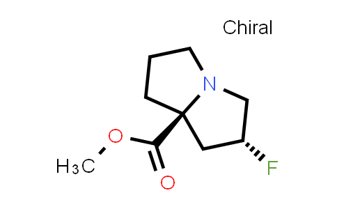 2891580-45-1 | methyl (2R,8S)-2-fluoro-1,2,3,5,6,7-hexahydropyrrolizine-8-carboxylate