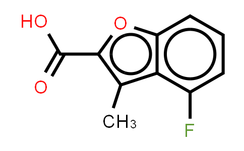 344287-24-7 | 4-fluoro-3-methyl-benzofuran-2-carboxylic acid