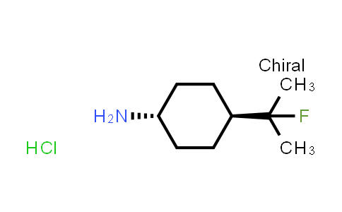2940879-95-6 | trans-4-(1-fluoro-1-methyl-ethyl)cyclohexanamine;hydrochloride