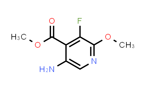 MC860841 | 2704631-17-2 | methyl 5-amino-3-fluoro-2-methoxy-pyridine-4-carboxylate