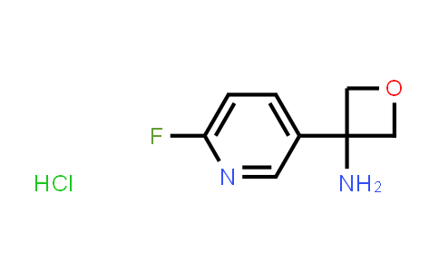 MC860852 | 2940945-53-7 | 3-(6-fluoro-3-pyridyl)oxetan-3-amine;hydrochloride