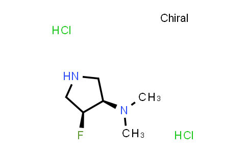 DY860853 | 2306246-76-2 | cis-4-fluoro-N,N-dimethyl-pyrrolidin-3-amine;dihydrochloride