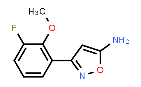 MC860864 | 1465812-19-4 | 3-(3-fluoro-2-methoxy-phenyl)isoxazol-5-amine