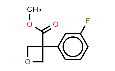MC860872 | 1903183-36-7 | methyl 3-(3-fluorophenyl)oxetane-3-carboxylate
