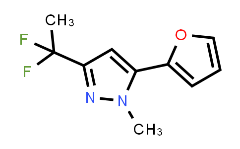 1024599-24-3 | 3-(1,1-difluoroethyl)-5-(2-furyl)-1-methyl-pyrazole