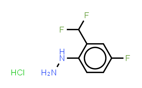 2702641-53-8 | [2-(difluoromethyl)-4-fluoro-phenyl]hydrazine;hydrochloride