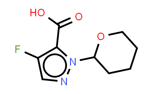 MC860883 | 2816913-51-4 | 4-fluoro-2-tetrahydropyran-2-yl-pyrazole-3-carboxylic acid