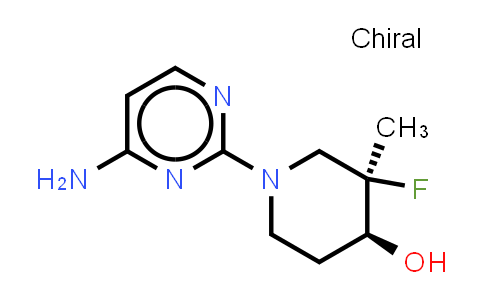 2660253-93-8 | (3R,4S)-1-(4-aminopyrimidin-2-yl)-3-fluoro-3-methyl-piperidin-4-ol