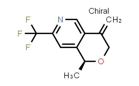2891580-07-5 | (1S)-1-methyl-4-methylene-7-(trifluoromethyl)-1H-pyrano[4,3-c]pyridine