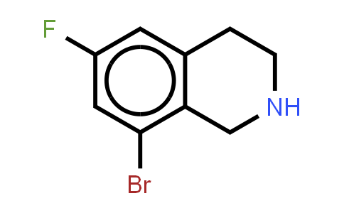 MC860933 | 1690812-16-8 | 8-bromo-6-fluoro-1,2,3,4-tetrahydroisoquinoline
