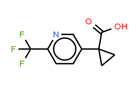 1060811-01-9 | 1-[6-(trifluoromethyl)-3-pyridyl]cyclopropanecarboxylic acid