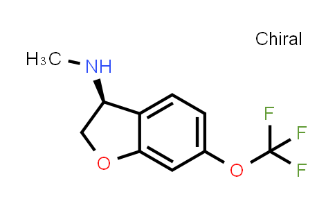 2814522-50-2 | (3S)-N-methyl-6-(trifluoromethoxy)-2,3-dihydrobenzofuran-3-amine