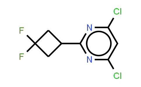 1637398-99-2 | 4,6-dichloro-2-(3,3-difluorocyclobutyl)pyrimidine