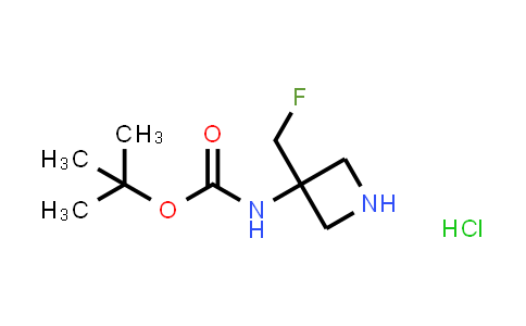 MC860955 | 2705220-22-8 | tert-butyl N-[3-(fluoromethyl)azetidin-3-yl]carbamate;hydrochloride