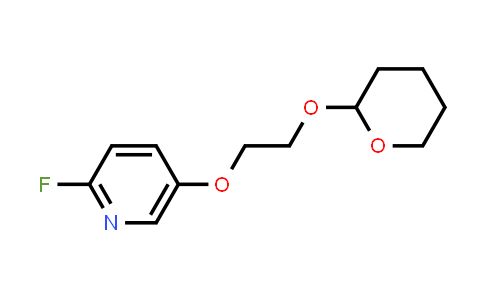 1610802-53-3 | 2-fluoro-5-(2-tetrahydropyran-2-yloxyethoxy)pyridine