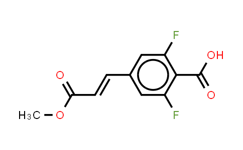 2387607-47-6 | 2,6-difluoro-4-[(E)-3-methoxy-3-oxo-prop-1-enyl]benzoic acid