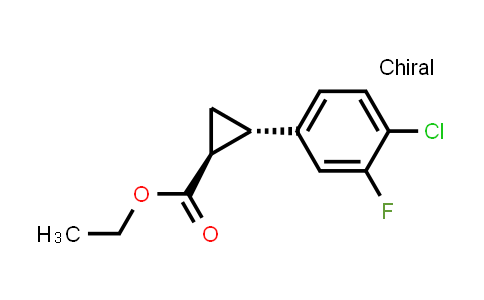 MC860958 | 2940858-37-5 | ethyl trans-2-(4-chloro-3-fluoro-phenyl)cyclopropanecarboxylate