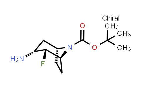 2471794-33-7 | tert-butyl (1S,2R,3R,5R)-3-amino-2-fluoro-8-azabicyclo[3.2.1]octane-8-carboxylate