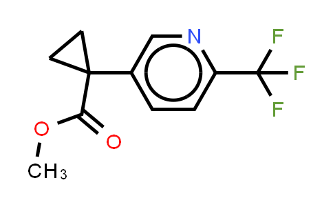 2119721-57-0 | methyl 1-[6-(trifluoromethyl)-3-pyridyl]cyclopropanecarboxylate