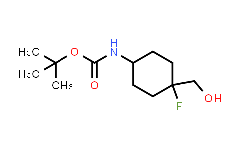 1374654-57-5 | tert-butyl N-[4-fluoro-4-(hydroxymethyl)cyclohexyl]carbamate