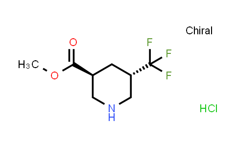2287239-64-7 | methyl trans-5-(trifluoromethyl)piperidine-3-carboxylate;hydrochloride