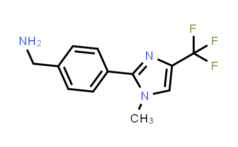 2098215-73-5 | [4-[1-methyl-4-(trifluoromethyl)imidazol-2-yl]phenyl]methanamine
