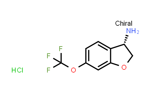 2940868-84-6 | (3S)-6-(trifluoromethoxy)-2,3-dihydrobenzofuran-3-amine;hydrochloride