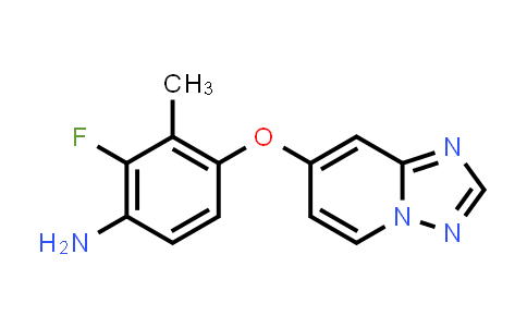 2387518-94-5 | 2-fluoro-3-methyl-4-([1,2,4]triazolo[1,5-a]pyridin-7-yloxy)aniline