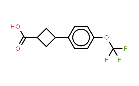 MC861010 | 1269151-80-5 | 3-[4-(trifluoromethoxy)phenyl]cyclobutane-1-carboxylic acid
