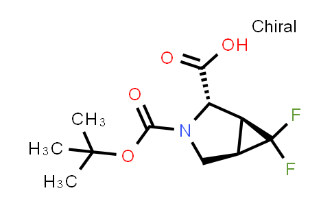 2940876-93-5 | rel-(1S,2S,5R)-3-tert-butoxycarbonyl-6,6-difluoro-3-azabicyclo[3.1.0]hexane-2-carboxylic acid