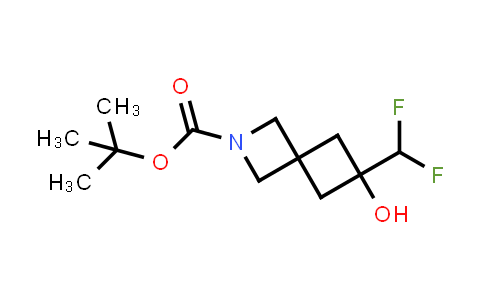 2250243-65-1 | tert-butyl 6-(difluoromethyl)-6-hydroxy-2-azaspiro[3.3]heptane-2-carboxylate