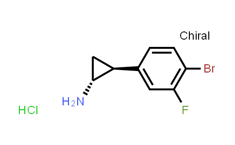 1820581-01-8 | (1R,2S)-2-(4-bromo-3-fluoro-phenyl)cyclopropanamine;hydrochloride