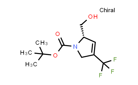 2891580-61-1 | tert-butyl (2S)-2-(hydroxymethyl)-4-(trifluoromethyl)-2,5-dihydropyrrole-1-carboxylate