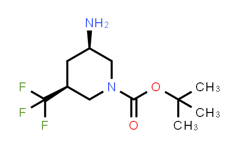 2166275-79-0 | tert-butyl (3R,5S)-3-amino-5-(trifluoromethyl)piperidine-1-carboxylate