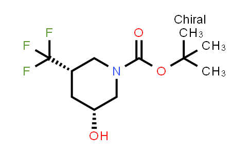 MC861034 | 1932826-58-8 | tert-butyl (3R,5S)-3-hydroxy-5-(trifluoromethyl)piperidine-1-carboxylate