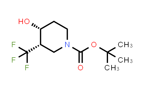 1309435-53-7 | tert-butyl cis-4-hydroxy-3-(trifluoromethyl)piperidine-1-carboxylate