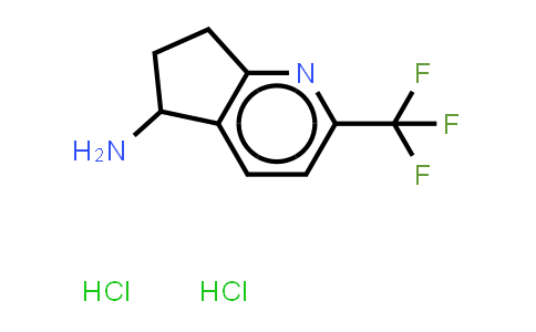 DY861047 | 2832389-56-5 | 2-(trifluoromethyl)-6,7-dihydro-5H-cyclopenta[b]pyridin-5-amine;dihydrochloride