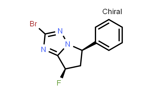 MC861056 | 2268741-11-1 | (5R,7R)-2-bromo-7-fluoro-5-phenyl-6,7-dihydro-5H-pyrrolo[1,2-b][1,2,4]triazole