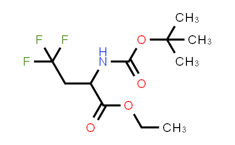 MC861062 | 2322231-10-5 | ethyl 2-(tert-butoxycarbonylamino)-4,4,4-trifluoro-butanoate