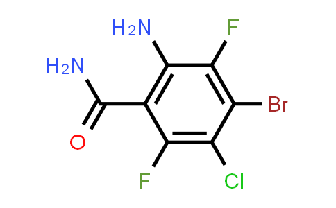 2820536-72-7 | 2-amino-4-bromo-5-chloro-3,6-difluoro-benzamide