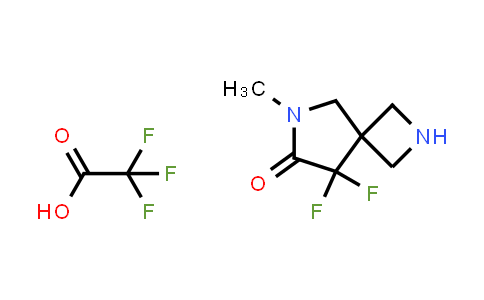 MC861072 | 2193067-09-1 | 8,8-difluoro-6-methyl-2,6-diazaspiro[3.4]octan-7-one;2,2,2-trifluoroacetic acid