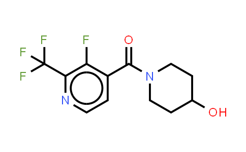 2126176-86-9 | 1-[3-fluoro-2-(trifluoromethyl)pyridine-4-carbonyl]piperidin-4-ol