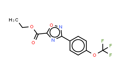 MC861086 | 1258269-03-2 | ethyl 3-[4-(trifluoromethoxy)phenyl]-1,2,4-oxadiazole-5-carboxylate